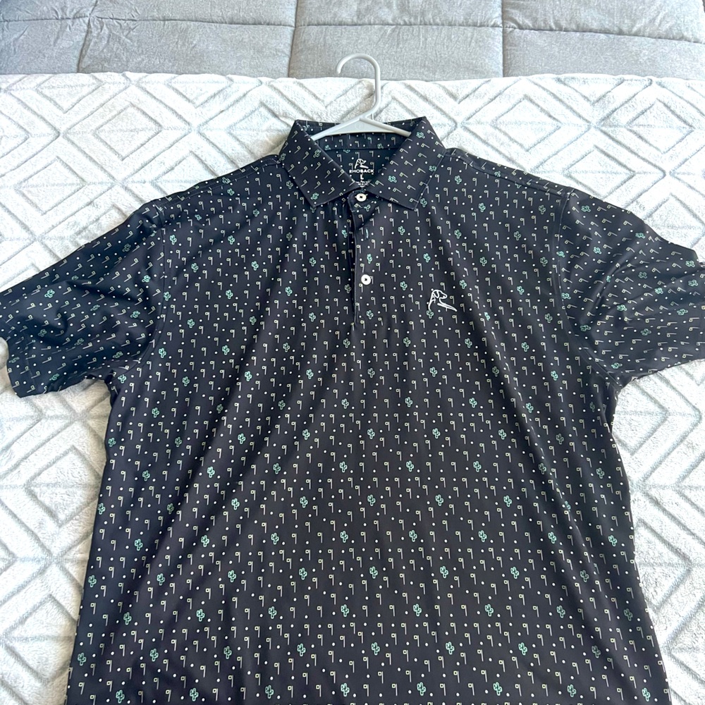 Rhoback Mens golf polo